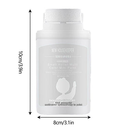 WallFix™ Mini Rolling Paint Brush – DIY Wall Repair Tool for Quick Mark & Graffiti Coverage