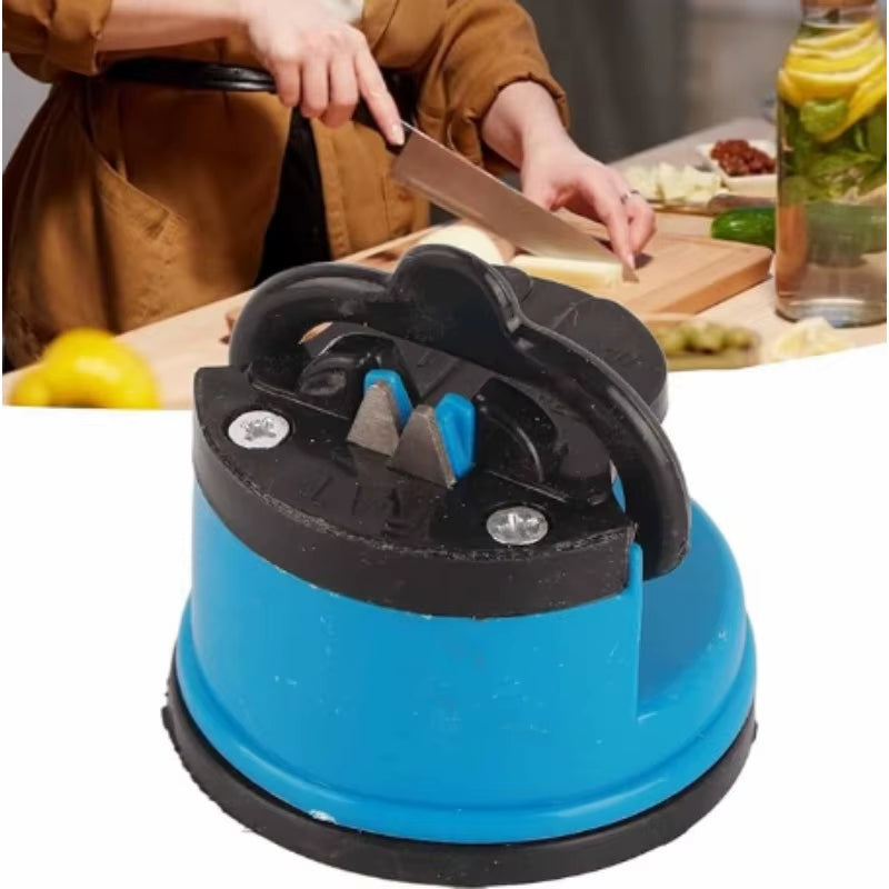 The Compact Knife Sharpener with Power Suction